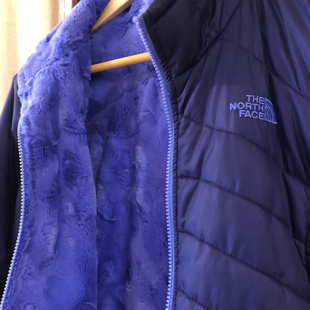 Womens North Face reversible jacket